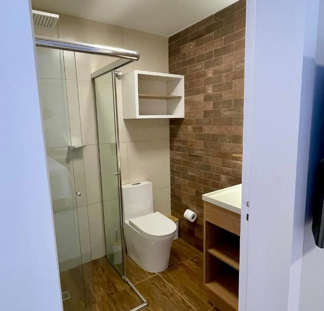 No Centro Suites 3 - Apto Moderno Com Cozinha Compartilhada Florianopolis Apartment