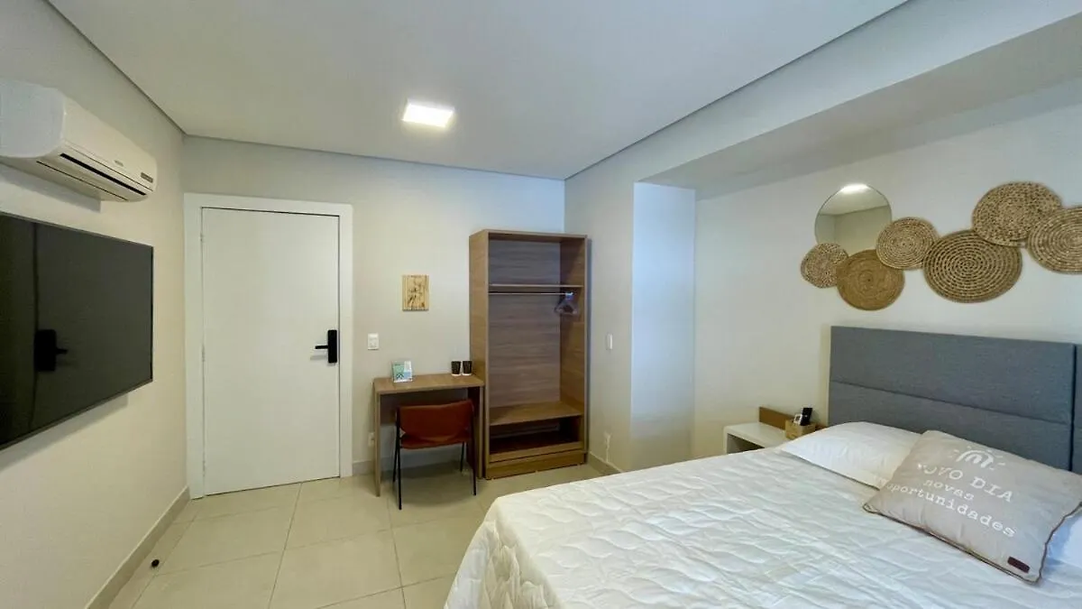 No Centro Suites 3 - Apto Moderno Com Cozinha Compartilhada Florianopolis Apartment