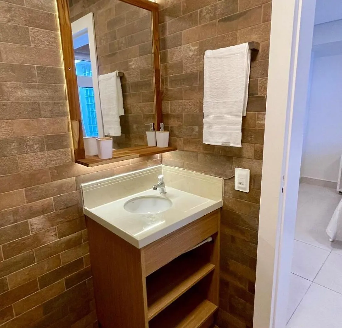 No Centro Suites 3 - Apto Moderno Com Cozinha Compartilhada Florianopolis 0*,